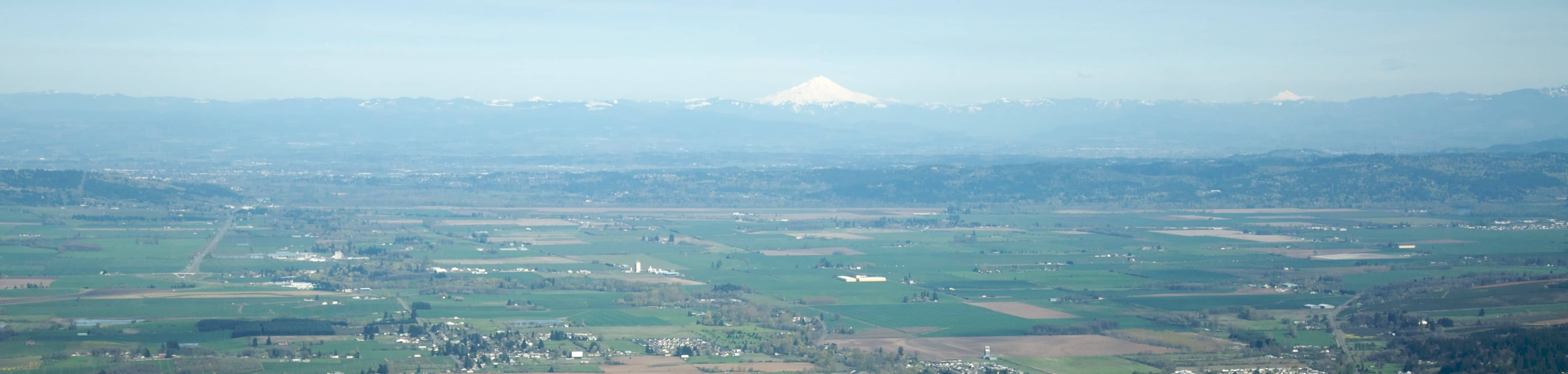 Aerial view of Dallas Oregon